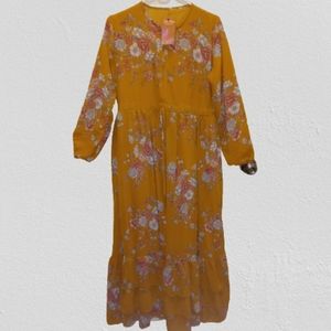 💝NEW💝 Beautiful flower printed woman long dress🌅